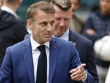 Frankreichs Präsident Emmanuel Macron kommentiert das Ausscheiden der Nationalmannschaft aus der Euro 2024