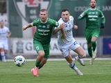 Statistics of the match Obolon vs Dynamo