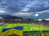 Украина - Албания (фото)