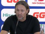«Динамо» — «Карабах» — 1:0. Пресс-конференция. Игорь Костюк: «Наш план на игру сработал»