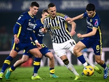 Werona - Juventus - 2:2. Mistrzostwa Włoch, 25. kolejka. Przegląd meczu, statystyki