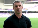 Sergiy Rebrov: „Bei Interesse der Nationalmannschaft freue ich mich immer, in der Ukraine zu arbeiten“