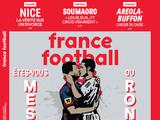Месси и Роналду целуются на обложке France Football (ФОТО)