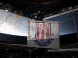 Флаг «Сток Сити» побывал в космосе (ФОТО)