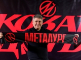 Офіційно. Ковалець — головний тренер запорізького «Металурга»