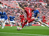 Liverpool - Everton - 2:0. English Championship, 9th round. Match review, statistics