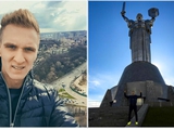 Лукаш Теодорчик: «Побывал на самой высокой точке Киева» (ФОТО)