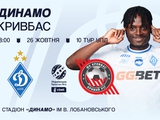 Стартовала продажа билетов на матч УПЛ «Динамо» — «Кривбасс»
