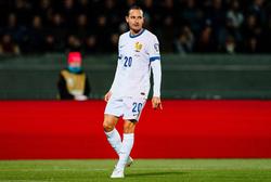 У сборной Франции одна кадровая потеря перед матчем со сборной Украины