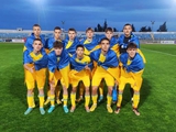 Ukraine's youth team starts elite qualifying round for Euro 2023 (U-17) with victory over Cyprus 
