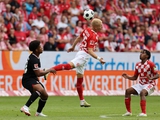 Eintracht - Mainz - 1:0. Deutsche Meisterschaft, 19. Runde. Spielbericht, Statistik