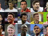 ФИФА назвала 15 лучших полузащитников года