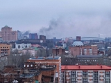 Explosionen in der Nähe der Donbass-Arena in Donezk (FOTO)