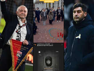 Экс-президент «Лиона» Жан-Мишель Ола поддержал украинцев в День памяти жертв Голодомора (ФОТО)