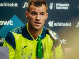 Press conference. Andriy Yarmolenko: "I came to the press conference to defend the guys"