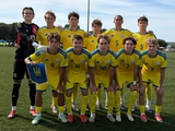 Сборная Украины U-17 уступила в третьем матче на турнире в Хорватии, ведя до перерыва 2:0