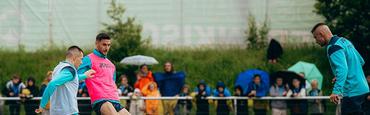 Погода внесла коррективы в график сборной Украины в Германии