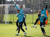 "Dynamo at the training camp in Turkey. Recovery training in a positive mood