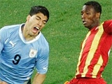ЧМ-2010. 1/4 финала. Уругвай — Гана — 1:1. Пен. — 4:2 (ВИДЕО)