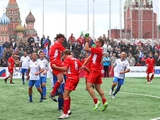 Ващук сыграл на Красной площади за «Сборную мира»