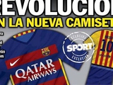 «Барселона» переворачивает полосы на футболках (ФОТО)