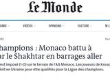 «Монегаски обречены», — французские СМИ о матче «Монако» — «Шахтер»