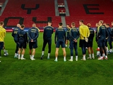 Ukraine's application for the match with Italy. Without Karavayev