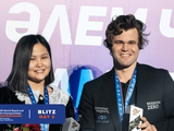 Carlsen Wins World Blitz Championship, Assaubayeva Defends Women's Title.