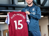 Officially. Aston Villa have signed Betis defender Alex Moreno