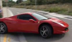 Накануне игры в Сан-Себастьяне Неймар разбил Ferrari (ВИДЕО)