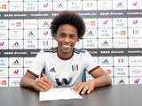 Officially. Willian joins Fulham