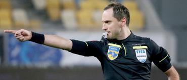 Украинская бригада арбитров во главе с Балакиным будет работать на ответном матче 1/8 финала Лиги конференций