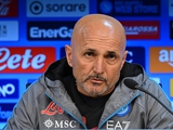 Spalletti: "Some might have thought that Napoli got a weak opponent in the Champions League"