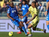 Empoli gegen Udinese 0-1. Italienische Meisterschaft, Runde 26. Spielbericht, Statistik