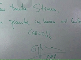 Гвардиола оставил послание для Анчелотти на стене офиса главного тренера «Баварии» (ФОТО)