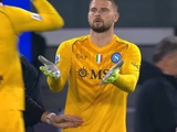 Keeping the goal "dry": Cherkassy native made his debut for Napoli in a Serie A match (PHOTO)