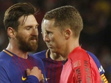 Месси — арбитру: «Ты, дерьмо. «Барселона» — чемпион, и не обязательно отдавать эту победу «Реалу» (ФОТО)