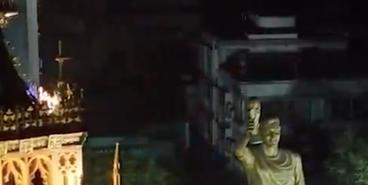 Двадцатиметровая статуя Месси