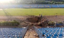 Российская армия разбомбила стадион в Николаеве (ФОТО, ВИДЕО)