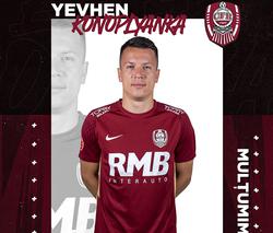 It's official. Yevhen Konoplyanka leaves Cluj