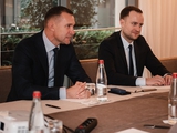Andriy Shevchenko trifft sich mit Managern von UPL-Vereinen