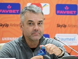 Shakhtar head coach called the journalist's question to him "not very clever"