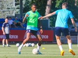 Seballos' first training session at Dynamo (VIDEO)