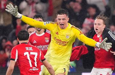 Гол Трубина в матче «Бенфика» — «Реал»