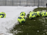 Despite the frost, Dynamo trains outdoors
