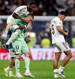 Іспанські ЗМІ: «Лунін — справжня скеля»