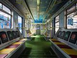 В киевском метро появился «вагон-стадион» (ФОТО)