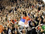 Матч «Партизана» в чемпионате Сербии прерывался из-за действий фанатов