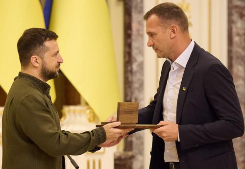 «З ювілеєм, легендо!», — Андрій Шевченко отримав вітання з 50-річчям від Володимира Зеленського