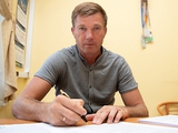 It's official. Yurii Maksymov is the head coach of Dnipro-1